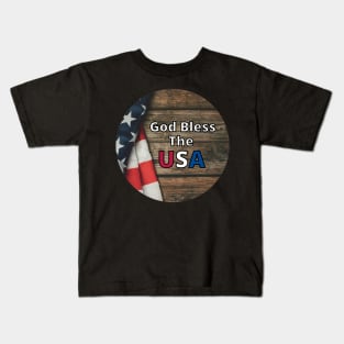 God Bless The USA Kids T-Shirt